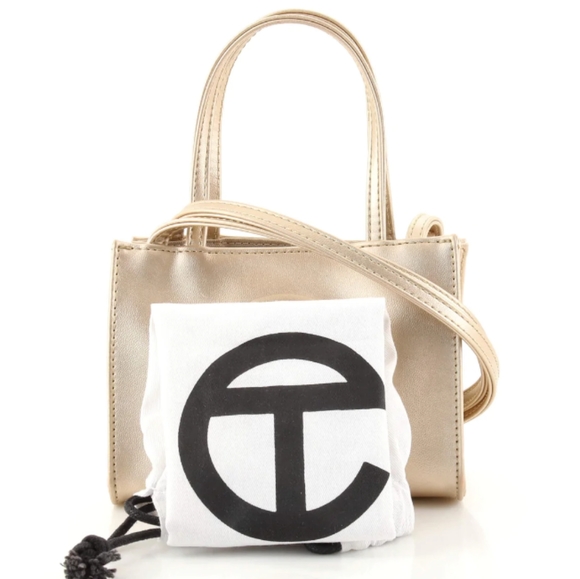 SOLD HP🎉Telfar Faux Leather Small Tote - Picture 3 of 16